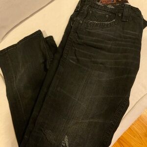 Mens Rock Revival Jeans